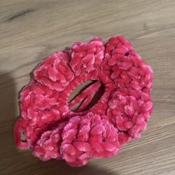 Pink Sparkle Scrunchie