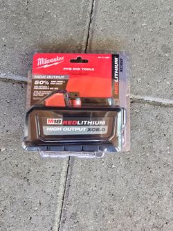 Milwaukee 6.0 battery new