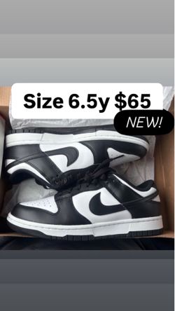 Nike dunks size 6.5y new