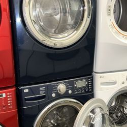 LG Washer And Electric Dryer 