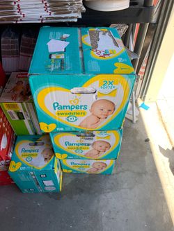 Pampers swaddlers size 1, 198 count