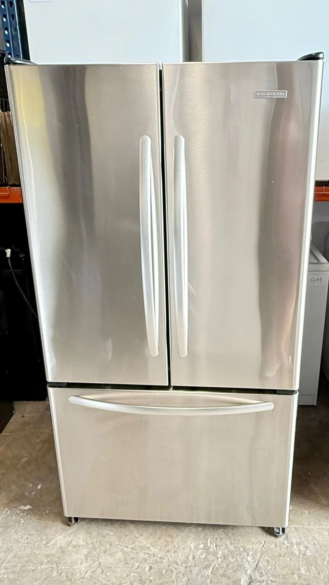 KITCHENAID FREESTANDING FRENCH DOOR REFRIGERATOR