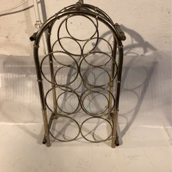 Brass Wine Rack