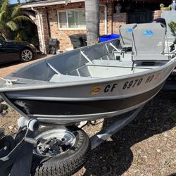 14’ Western Aluminum Boat (Welded) – 1982 – Refurbished 2025