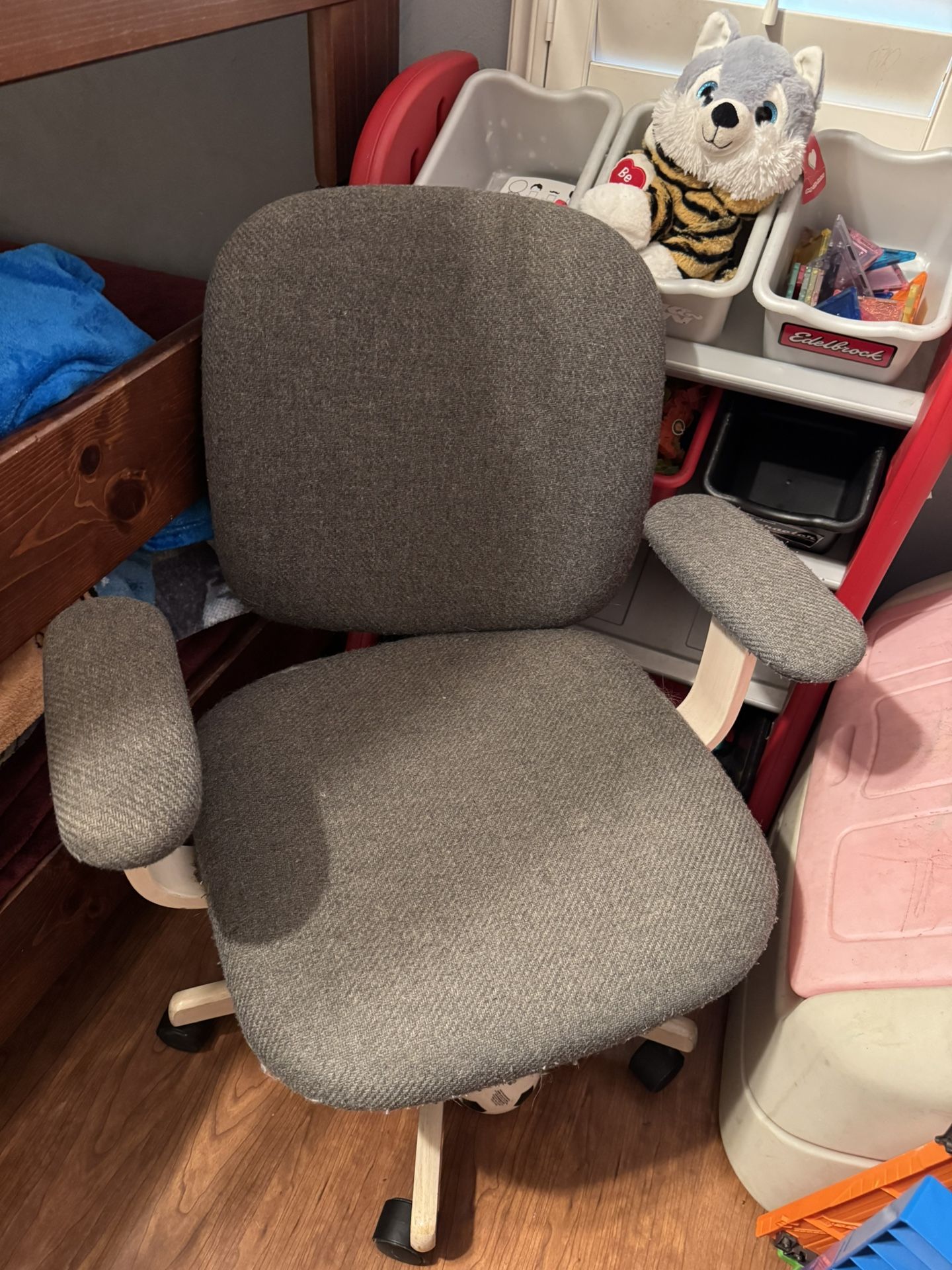 Small Grey Office Chair - Free