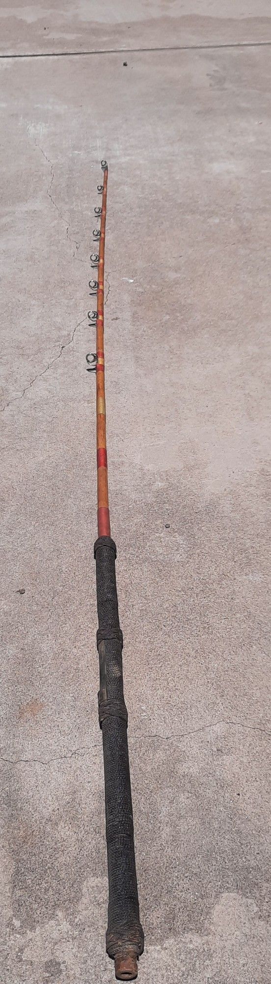 Bamboo Antique Fishing Pole