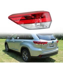ANTUKO Rear Left Tail Light Assembly Replacement for 2017 2018 2019 Highlander TO(contact info removed) Driver Side