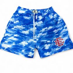Eric Emanuel EE Cloud Print basic shorts size medium