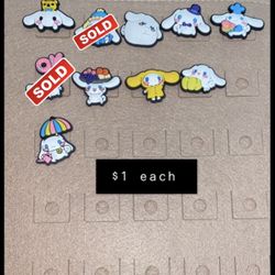 Cinnamoroll Croc Charms $1 EACH