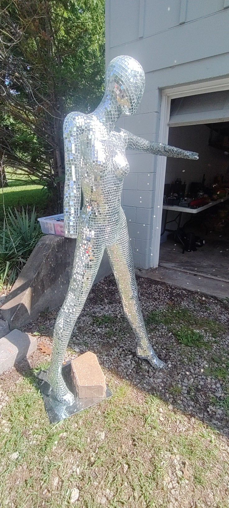 Mirrored Mosaic Mannequin
