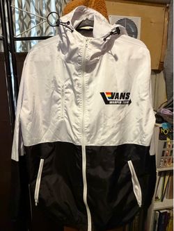 Vans Warped Tour Retro Film White Windbreaker