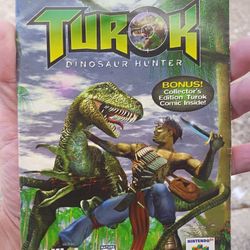 N64 Turok Dinosaur Hunter Manual Only