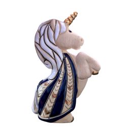 Vintage Artesania Rinconada Unicorn Handmade Standing Classic Retired Clay