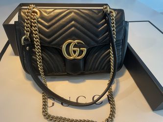 Cartera Gucci Marmont Matelassé Negro