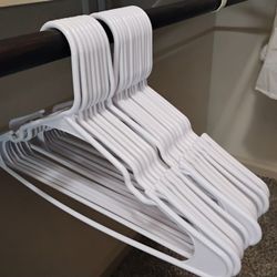 Knitted plastic  Hangers.   36 Pieces Pack