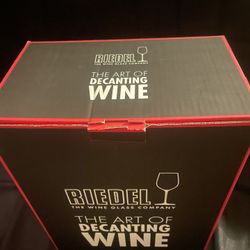  Riedel Glass Wine Decanter - Unique