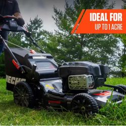 Echo 21 in. 190 cc Briggs and Stratton Gas 3-in-1 Dual Blade RWD Self-Propelled Lawn Mower with Mow N' Stow and ReadyStart 