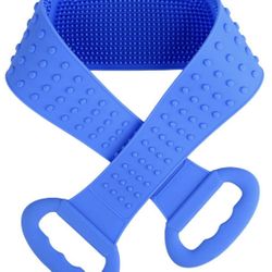 Silicone Back Scrubber for Shower, Long Bath Body Brush, Silicone Body Towel for Exfoliating, Cleansing, SPA & Massage, Upgrade Length to 31.8 inch Mo