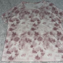 Bare necesites pink tie dye shirt size L/XL