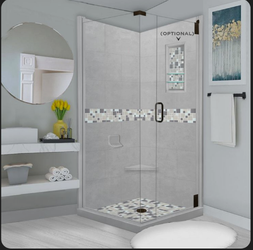 bathtub or shower glasss door combo kit ON SALE see Description PRICE