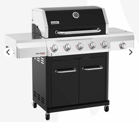 BRAND NEW IN BOX PROPANE GAS BBQ GRILL GOURMET PRO