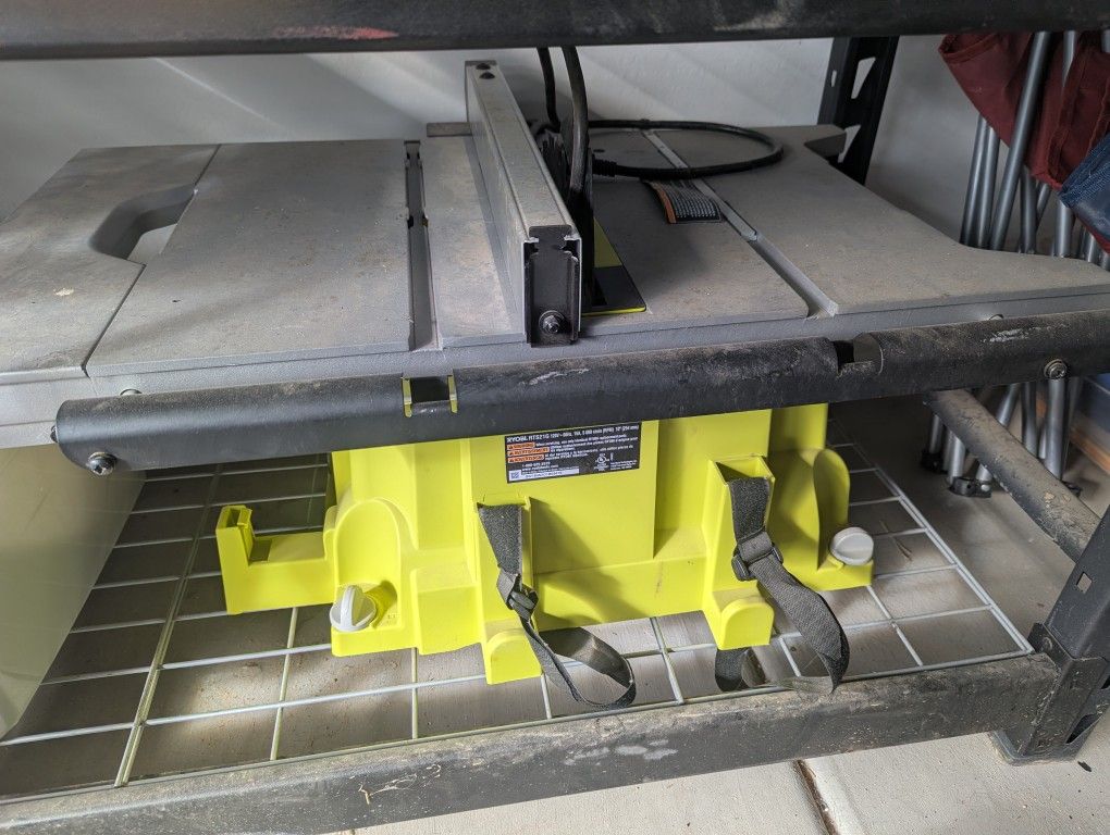 Ryobi table saw