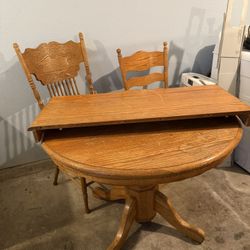 Dining Table with Extender 