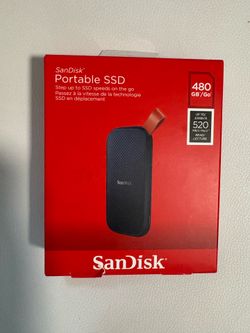 SanDisk 480gb storage Ssd NEW