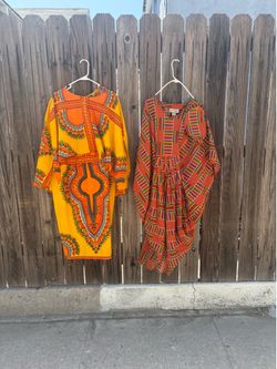 African Style Tunics Pre-Owned $5 for both