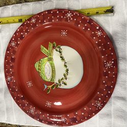 Gates Ware snowman platter 13 inches