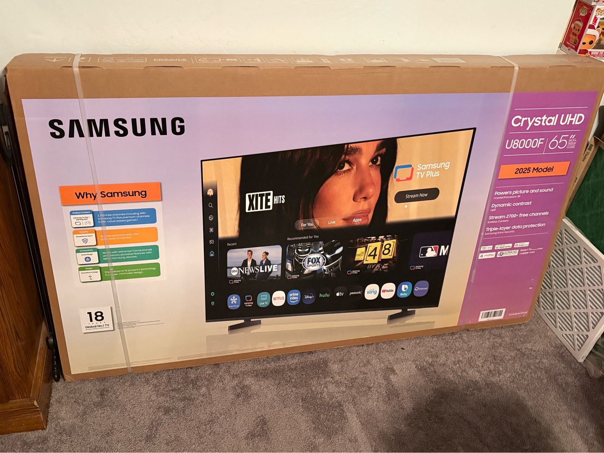 samsung 65’ tv