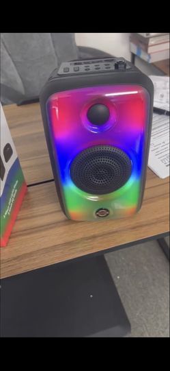 Light Up RGB Bluetooth Wireless Portable Speaker Loud Party Outdoor