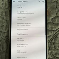 Google Pixel 2 XL 64GB