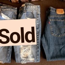 Men's Jeans Size Levis 28x28 $5 