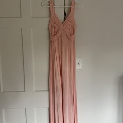Long Pink Soho House Maxi Dress