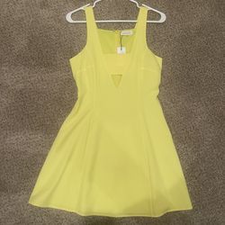 Citrus Yellow Dress