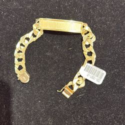14k Id  Bracelet 