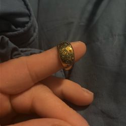 Vintage Sapphire Cluster Family Tree Ring