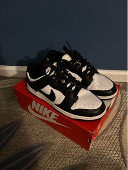 panda dunks size 10 mens