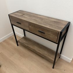 Entry Table With Drawers