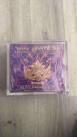 Damaged seal fates collide ETB , will come with acrylic case for display
