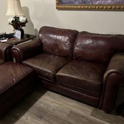 Leather Sofa 