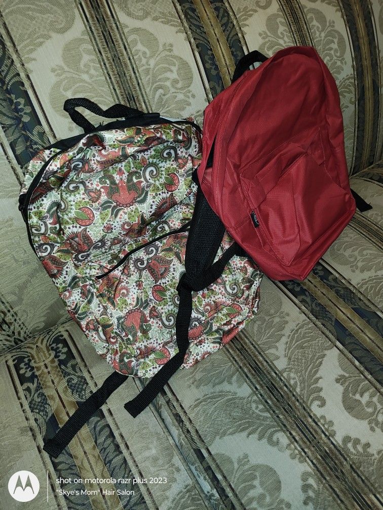 NEW Backpacks!!! Only $5 For Both!!!!