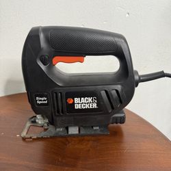 Black & Decker Jigsaw Single Speed Saw