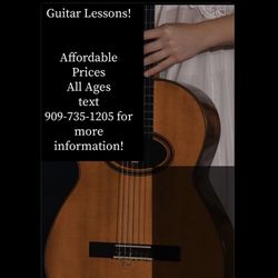 guitar Lessons !
