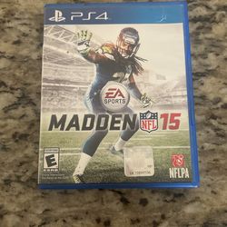 PS4 Madden NFL 15