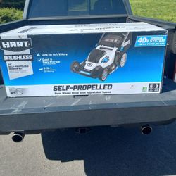 New HART 40v 20in Self Propelled Mower Kit 