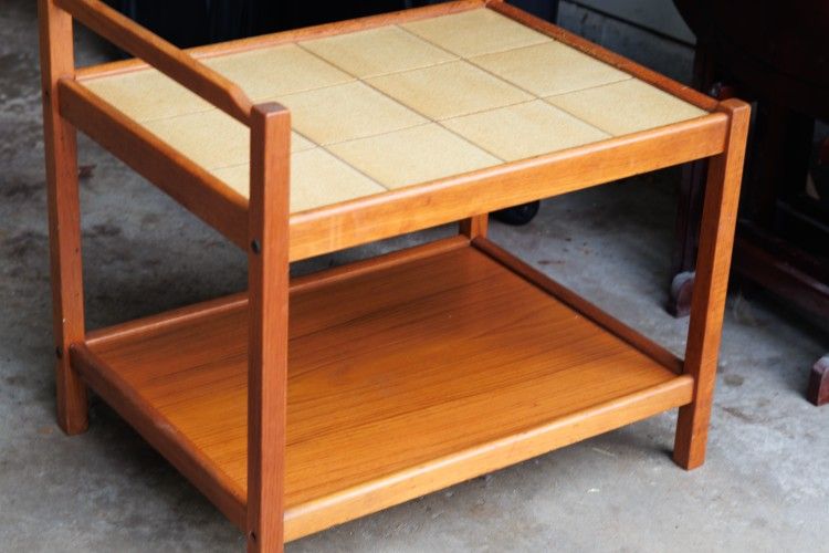 Mid Century Danish Bar Cart