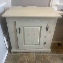 Wood Storage Cabinet 