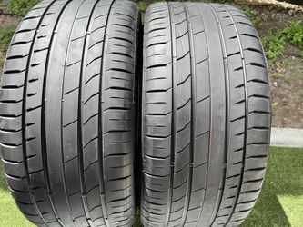 315/30/22 Tires Two Accelera Iota* in new condition 80% left remaining Good price 